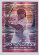 2021 Panini Chronicles Overdrive Pink Pulsar Prizm Dylan Carlson #21 ut4