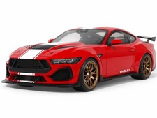 2025 SHELBY MUSTANG SUPERSNAKE RACE RED 1/18 MODEL CAR BY GT SPIRIT GT531