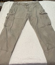 Carhartt Relax Fit Ripstop Cargo Work Utility Pants. Mens 38X32 Irregulars.