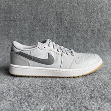 Size 9.5 - Air Jordan 1 Golf Low Wolf Grey Gum for sale online | eBay