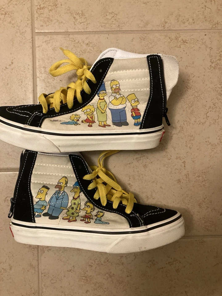Zapatos para niños The Simpsons Vans talla 2 Foto 2 de 4