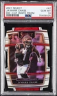 2021 PANINI SELECT DIE-CUT WHITE PRIZM #47 JA'MARR CHASE ROOKIE RC 84/99 PSA 10