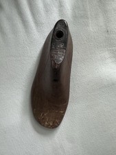 Antique Cobblers Wooden Shoe Form Child