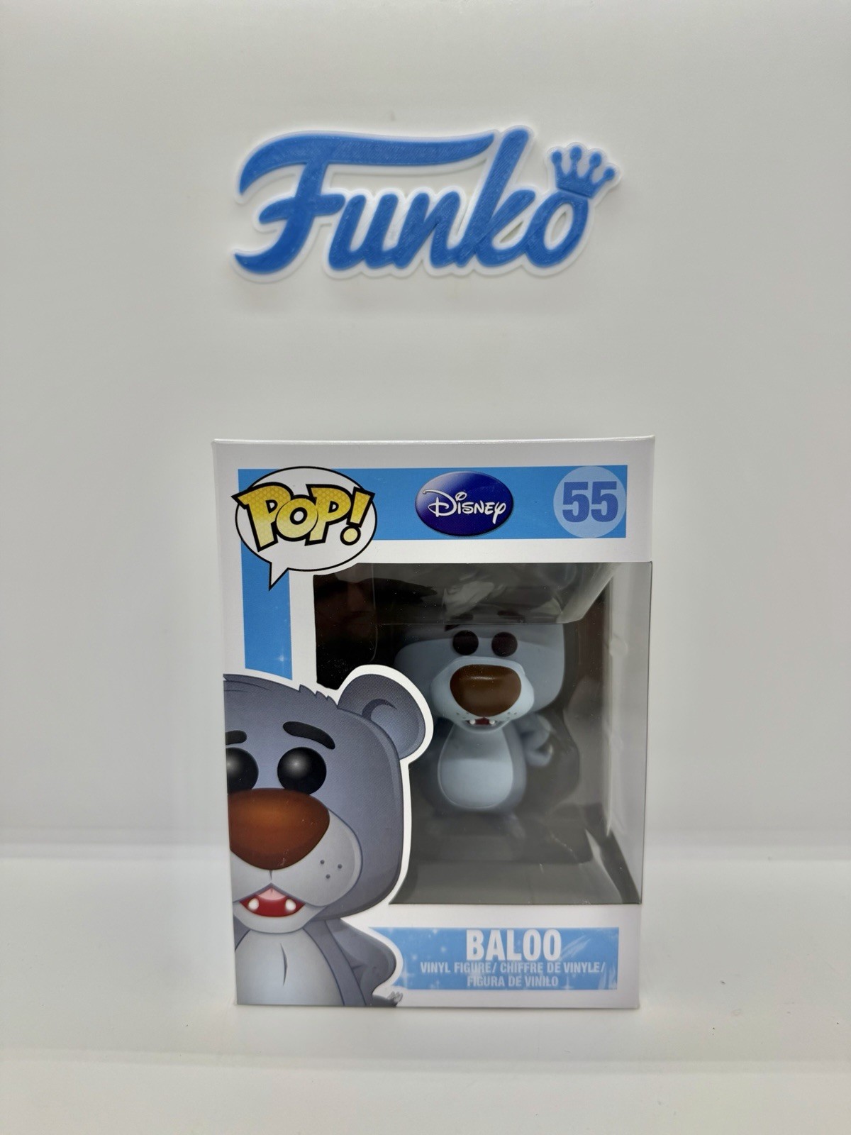 Funko Pop Disney Baloo 55 figurine en vinyle de collection de 9 cm