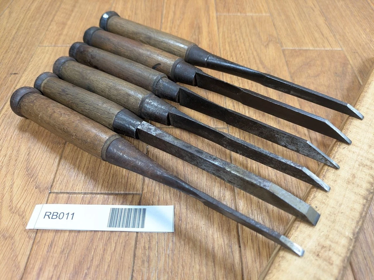 Saldi Set di 7 scalpelli per intaglio in legno di alta qualà per fai