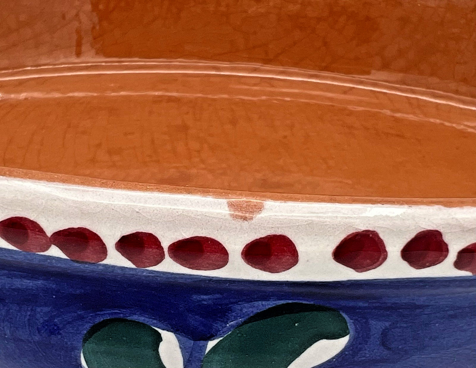 Vietri Italy Solimene Campagna Royal Blue Fish Pesce Ceramic Serving Dish 16"