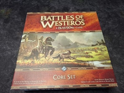 Battles of Westeros: A Battlelore Game: Core Set (nur einmal gespielt)