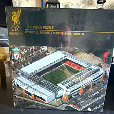 L.F.C. Liverpool FC Anfield Stadium 1000pc Cardboard Interlocking Jigsaw