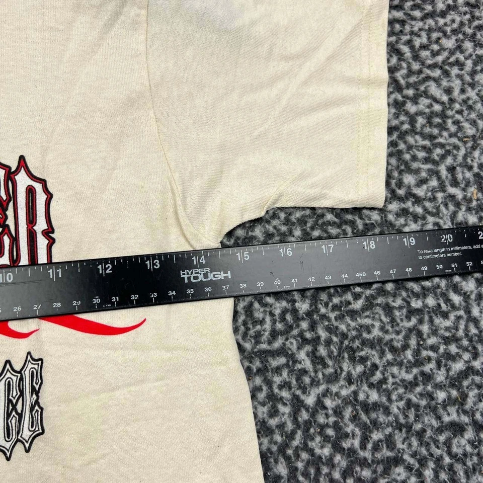 Vintage Hollister Independence Rally Shirt 6-8 Fruit of the Loom Deadstock New - Imagem 4 de 4