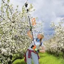 Tree Trimmer Pole Saw Electric Chainsaw Pruner Telescoping 5.74-9.19ft Brand New