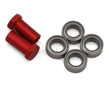 Kyosho Fazer FZD2 Aluminum Steering bellcrank Pins Ball Bearings Set