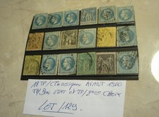 Avant 1900 18 Timbres (Bon etat ) et 2°) CHOIX