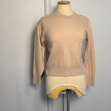 Madewell Women's Beige Crew Neck Sweater size large
