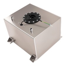 8 Gallon Fuel Cell Racing Gas Tank Aluminum With Level Sender Universal 8 Gallon Fuel Cell Racing Gas Tank Aluminum With Level Sender Universal