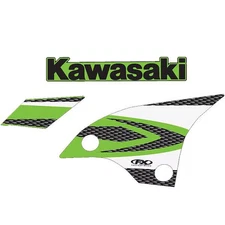 Factory Effex 08 Stock Replica Shroud Graphics for KX450F 06-08 2008 11-05130