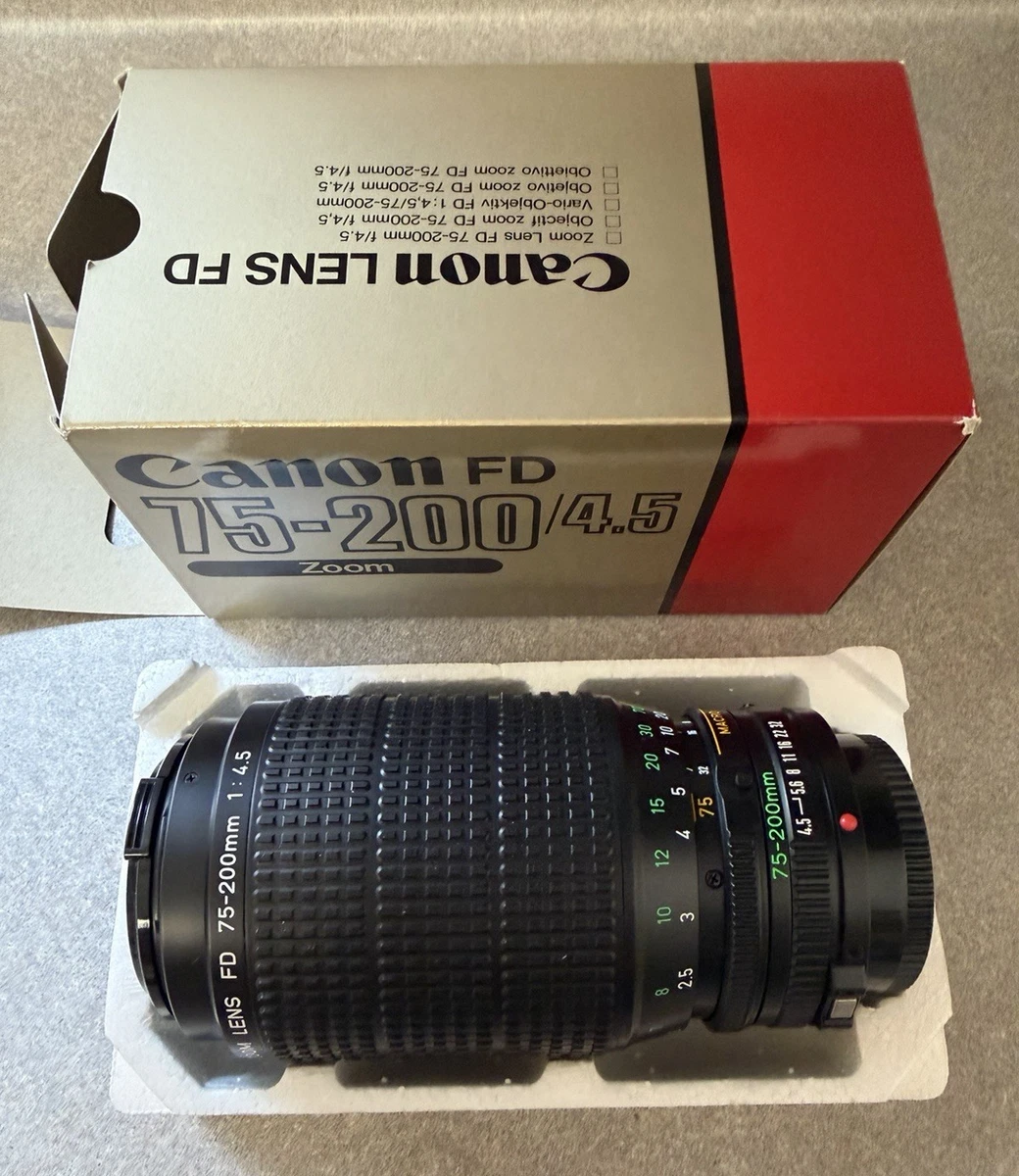 Canon FD 75-200mm Camera Lenses for sale | eBay
