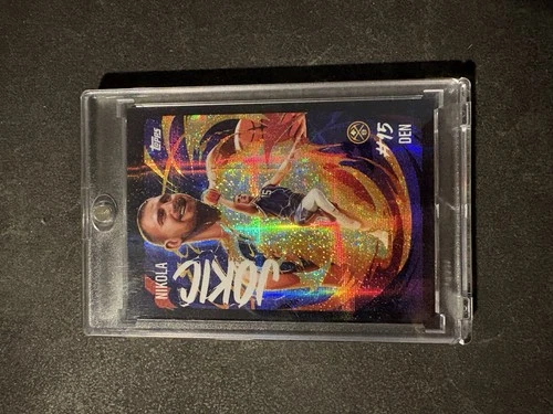 NIKOLA JOKIC ULTRA VIOLET 2025-26 CASE HIT TOPPS CHROME BASKETBALL #UV-10 NBA