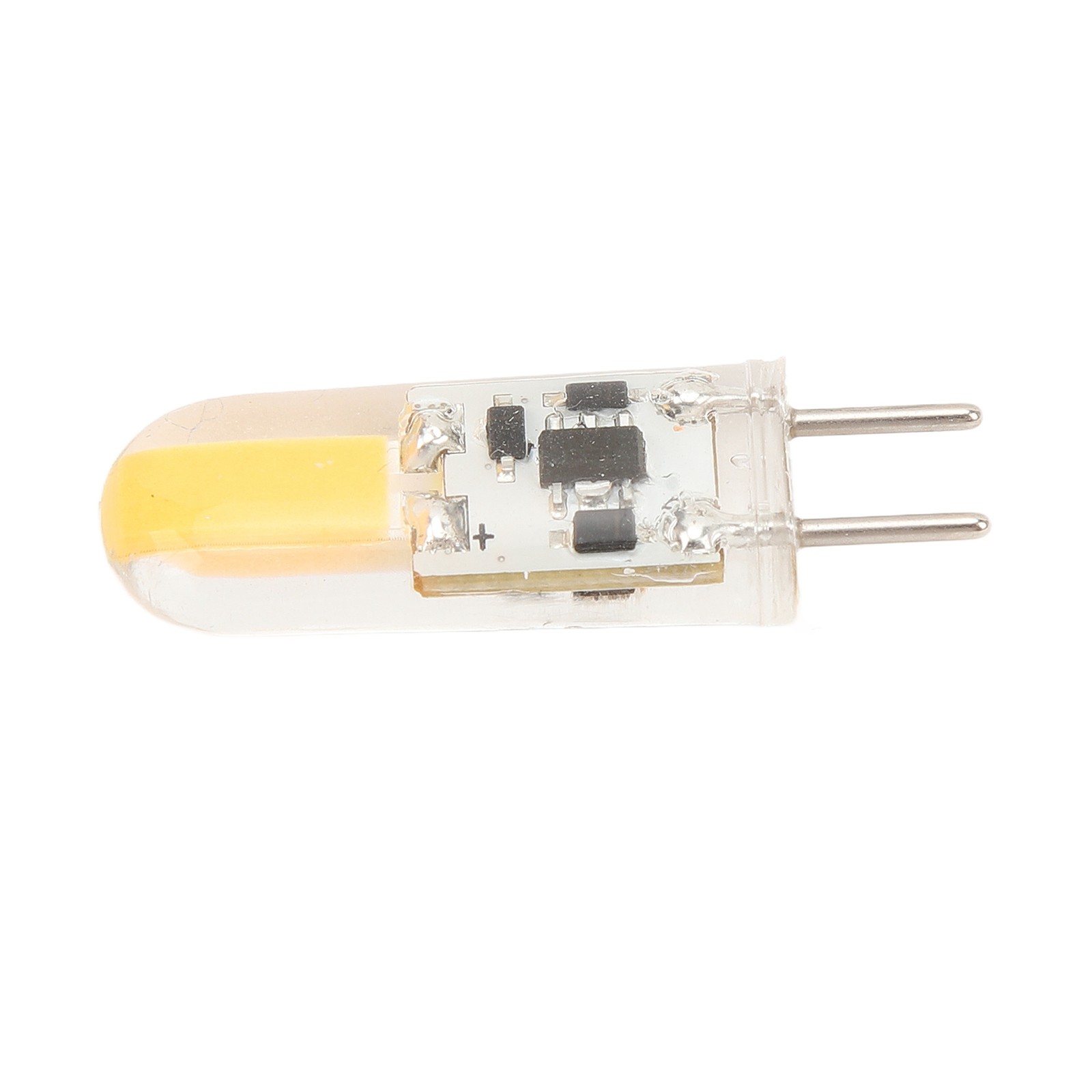 2PCS Silicone LED Light Bulb GY6.35 COB 1505 3W 12V 300LM For Cabinets Closets