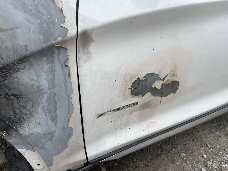 BMW X3 2014-2017 puerta delantera izquierda lado conductor blanco alpino Foto 2 de 4