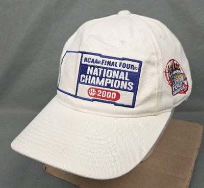 Vintage 2000 NCAA Final Four National Champions Snapback Hat Cap White