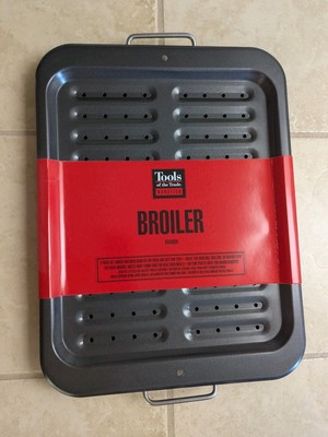 Tools Of the Trade - New Broiler Pan Non-Stick 2-Piece Set 