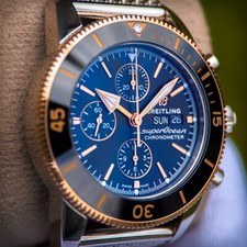 Breitling Superocean Heritage Chrono 44mm 18K Red Gold Metal Full Set 2