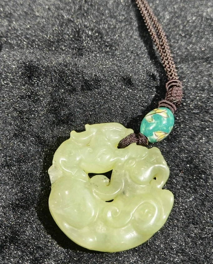 Jade necklace for best sale baby