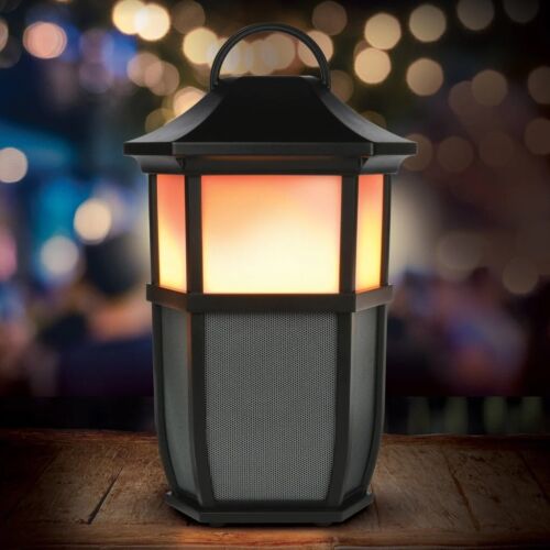 Acoustic Research Wireless Bluetooth Indoor Outdoor Speaker Flickering Light ✅✅✅ - Picture 1 of 10