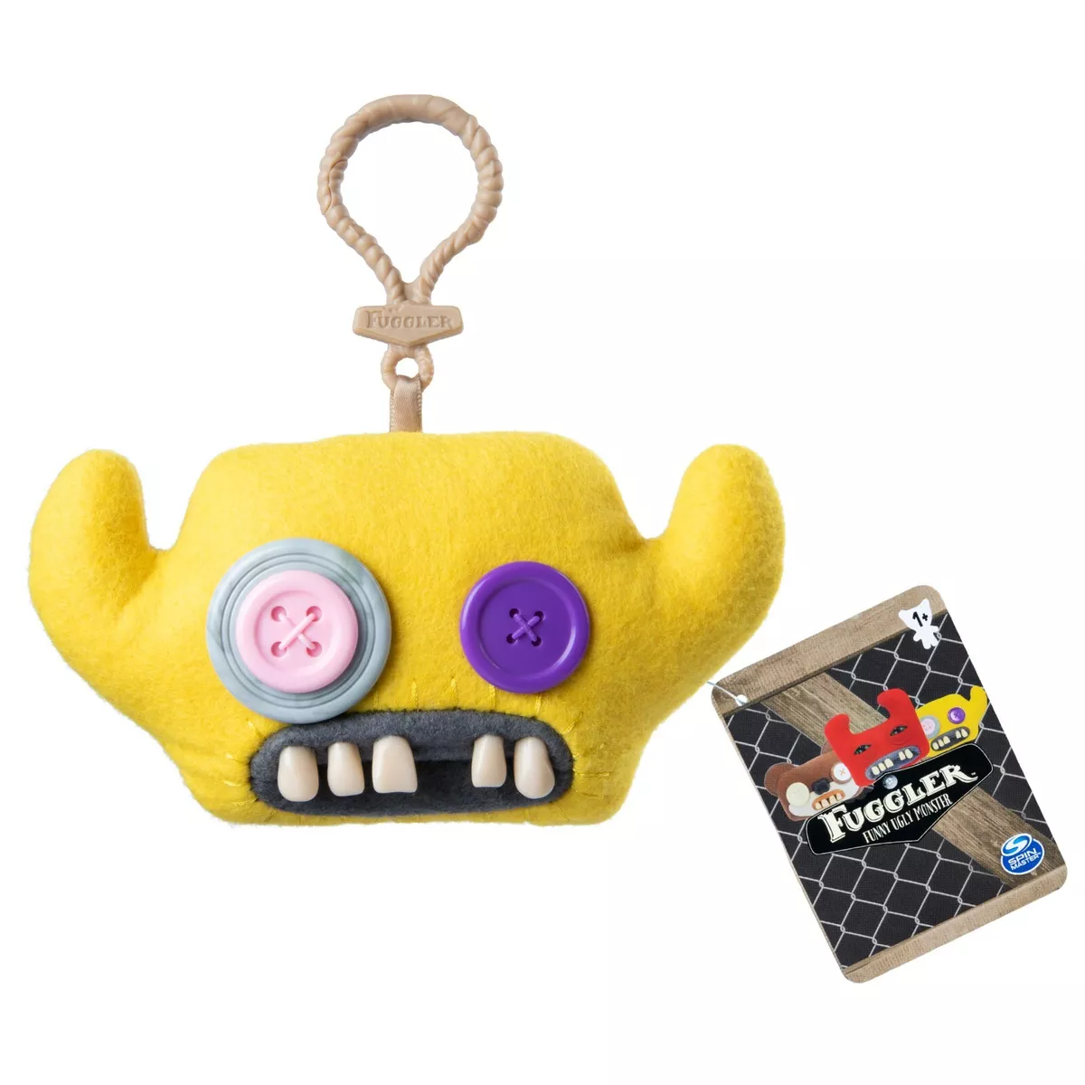Fuggler Funny Ugly Monsters Collectible Plush Clip On Keyring