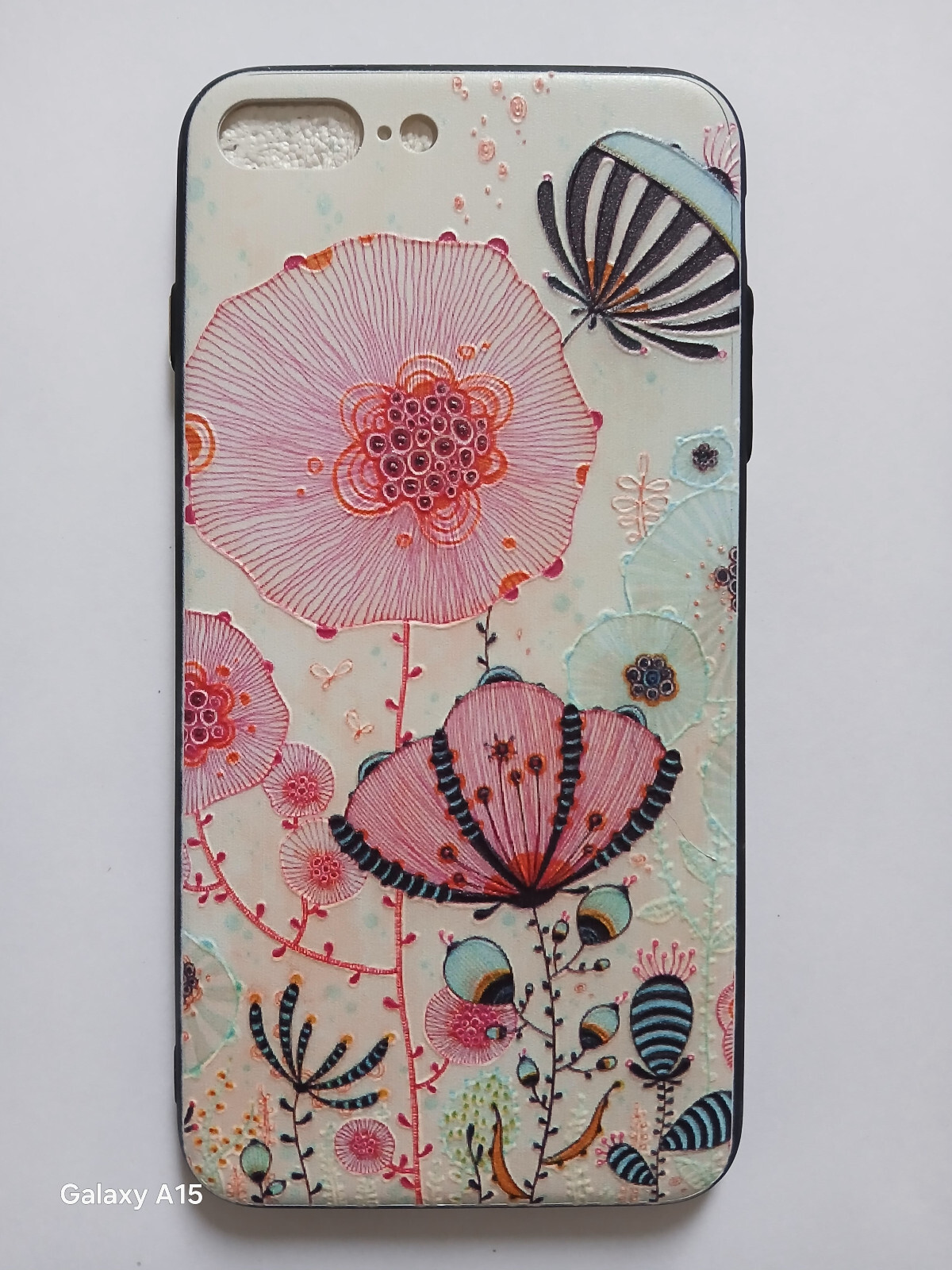 Cellphone cover for iPhone 7/8 Plus soft shell pattern as the photo