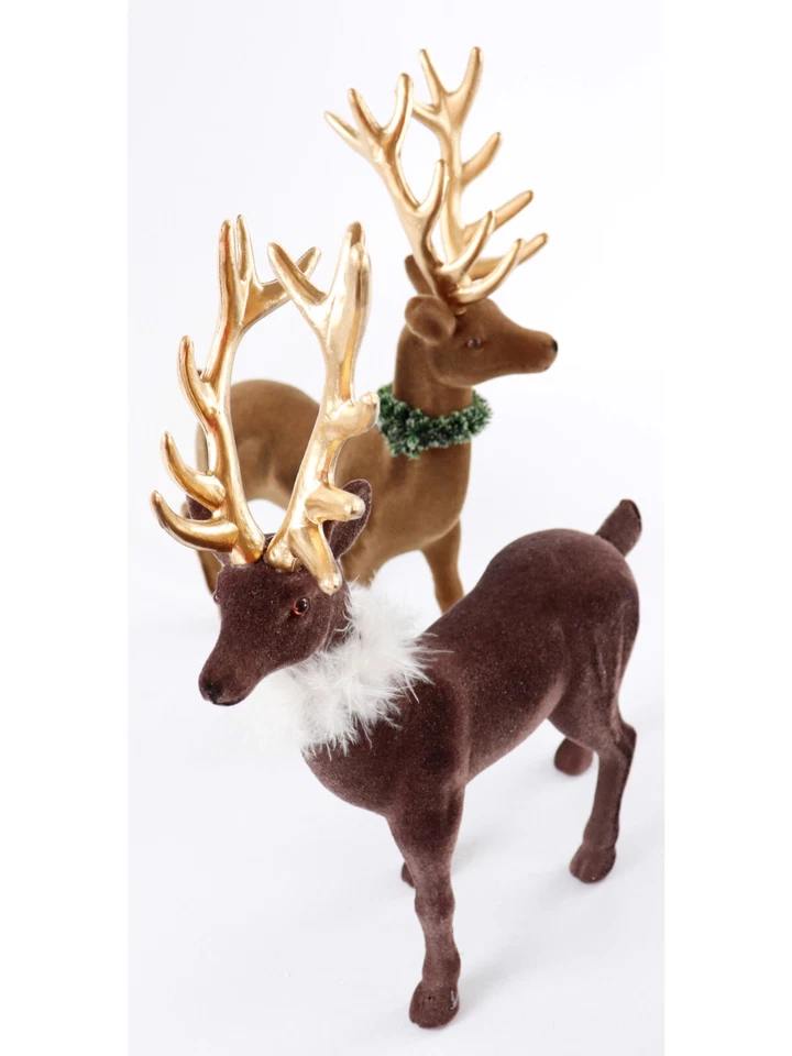 Hoff Interior Deer "Ginger" Standing Deer Moose - Various Sizes Colors - Image 3 of 3