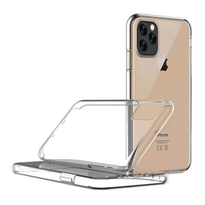 CADORABO Cover 360° Full Body, Custodia Per IPhone 15 PRO MAX ,TRANSPARENTE - Foto 5