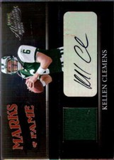Clemens Card 2006 Absolute Memorabilia Marks of Fame Material AU Prime #28