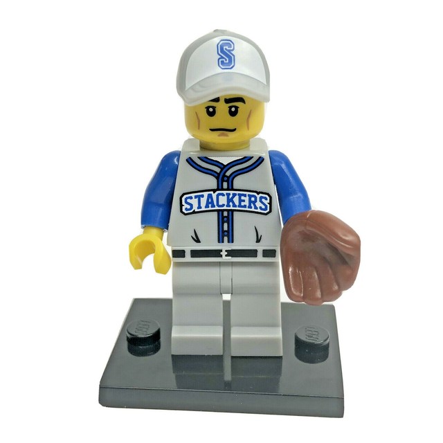 Lego Series 10 Baseball Fielder Ball Park Minifigure col157 eBay