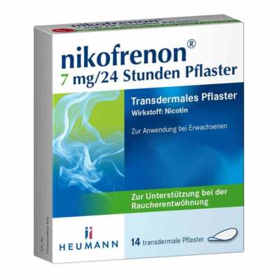 nikofrenon 7 mg/24 Stunden Pflaster · 14 St · PZN 15993219