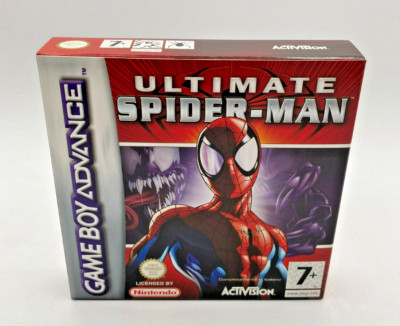 Ultimate Spiderm-Man Nintendo Game Boy Advance Pal Eng Spiel wie Neu Top