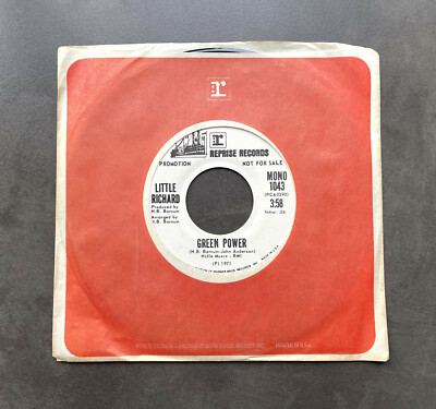 7'' Little Richard - Green Power - US Reprise Promo