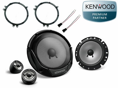 Kenwood Lautsprecher Einbau Set Tür vorne passend für  Audi A6 C6 4F 04 -11 