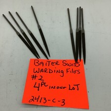 Baiter Swiss needle files, Warding, 2 Cut 2413-c-3