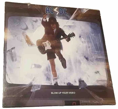 AC/DC~Blow Up Your Video~1988 Atlantic Recording Vinyl LP 81828-1 EX/VG+ 1st US