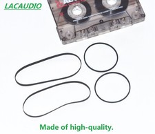 4pcs Belts for Sony TC-WE425 TC-WE435 TC-WE475 Cassette Deck