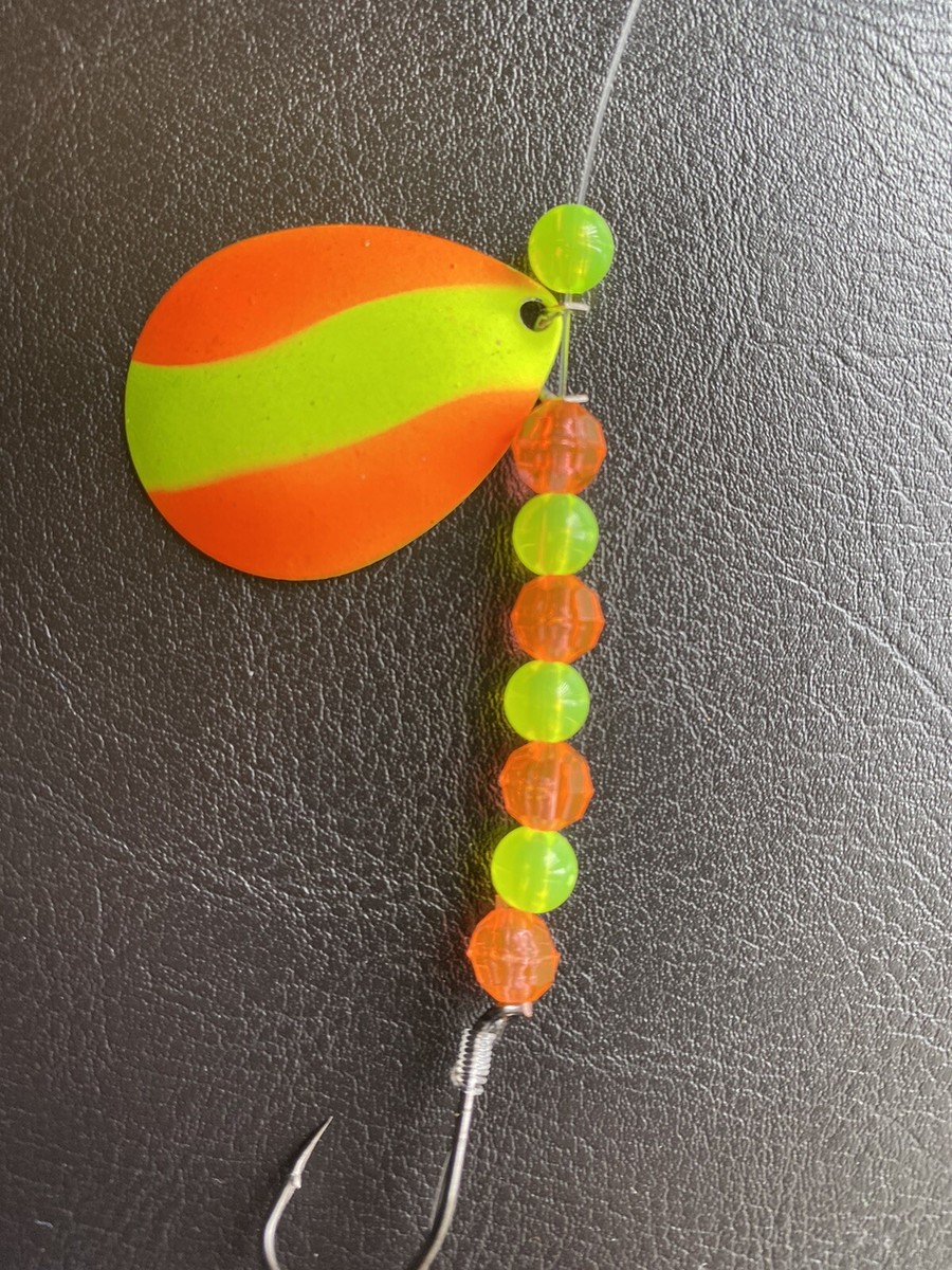 Creamsicle”Lake Erie Way Bottom Bouncing Walleye Night Crawler