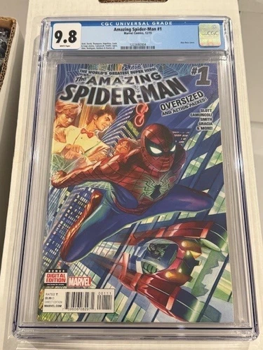 Amazing Spider-Man 1 Legacy 757 CGC 9.8 White Pages 2015 Marvel Alex Ross