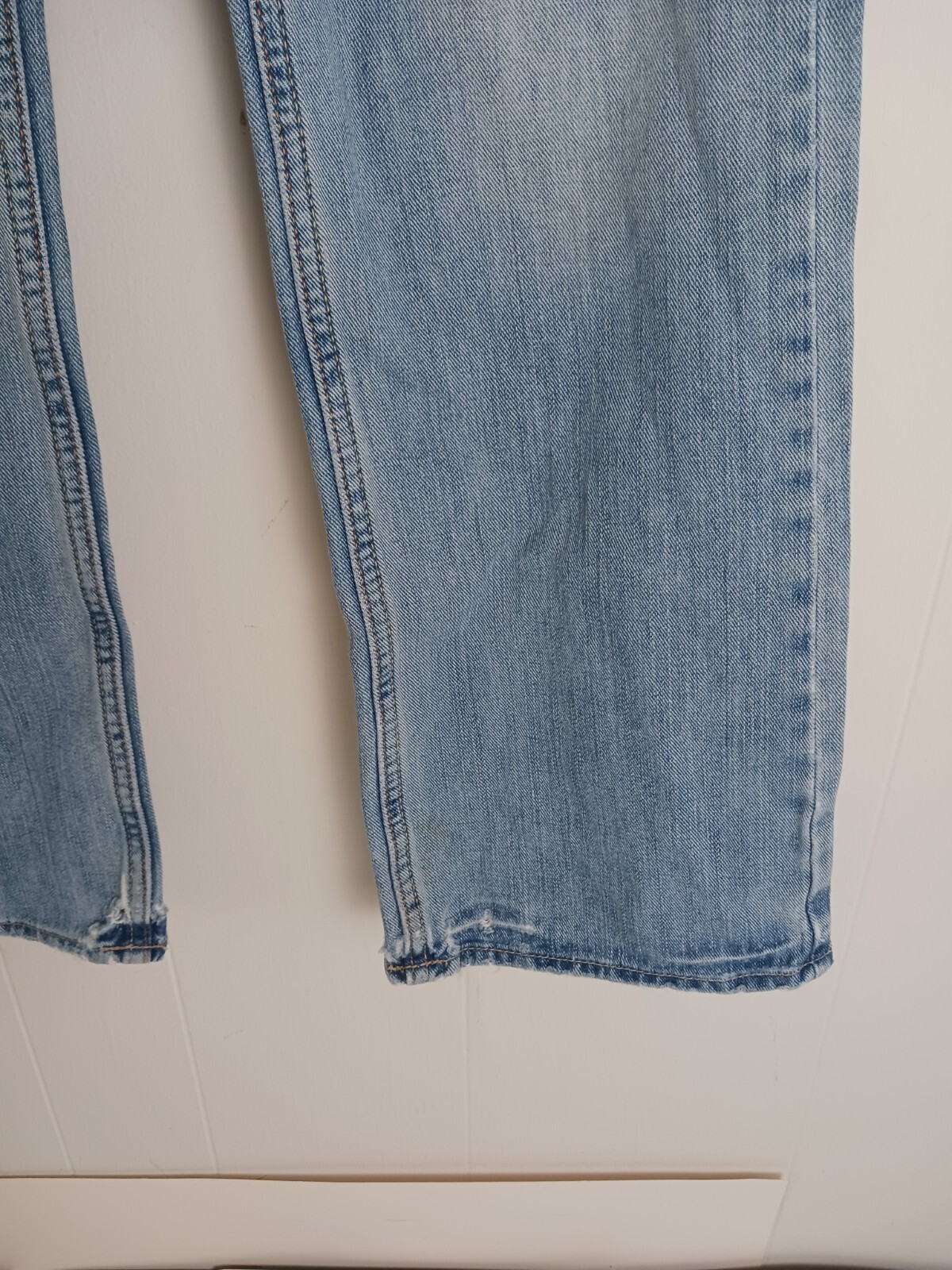 American Eagle Bootcut Distressed Patchwork Jeans… - image 4