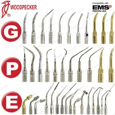 Woodpecker Tips Dental Ultrasonic Scaler Tips Endo Perio Root Canal Fit EMS UDS