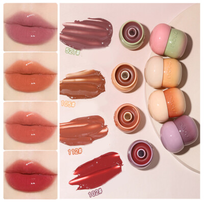 Brillante Lippenkosmetik-Tinecone-Form-Kristall-Gelee-Lippenstift-Glasu #J