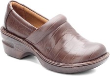 RTLS 98 B.O.C. PEGGY WOMENS BROWN WATERFROOF CLOG SZ 10