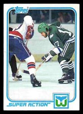 1981-82 Topps Mike Rogers #E131 - Hartford Whalers