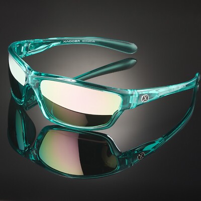 Polarized Wrap Around Sport Sunglasses Men Women UV400 Fishing Cycling Driving