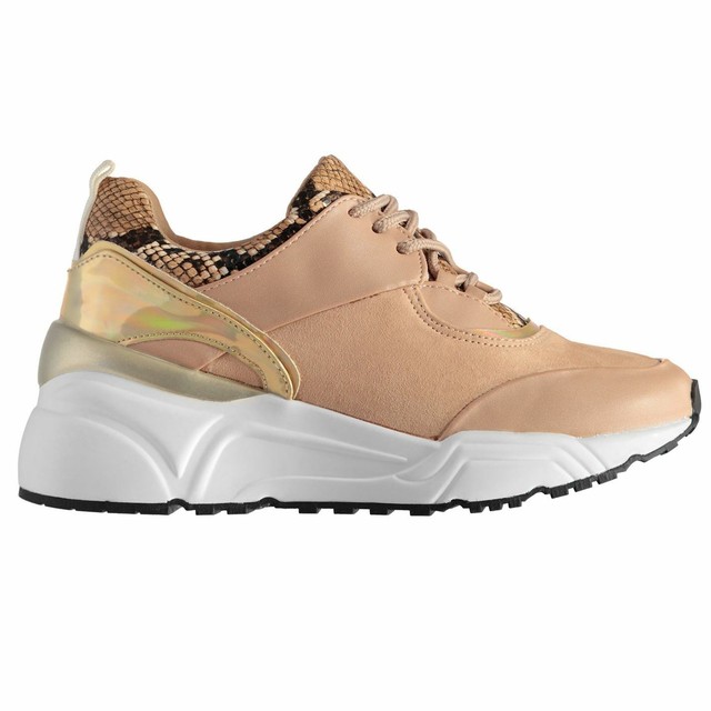 rose gold running trainers